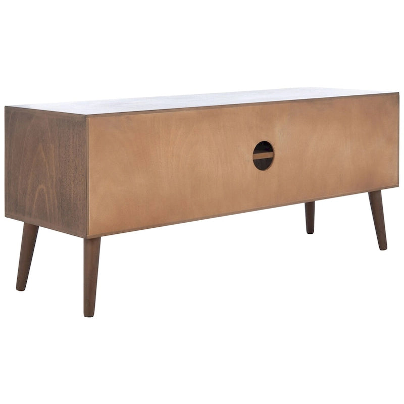 SAFAVIEH Maegan Mid-Century 47-inch Storage Media TV Stand - 47.3  W x 15.8  L x 20  H - 47Wx16Dx20H