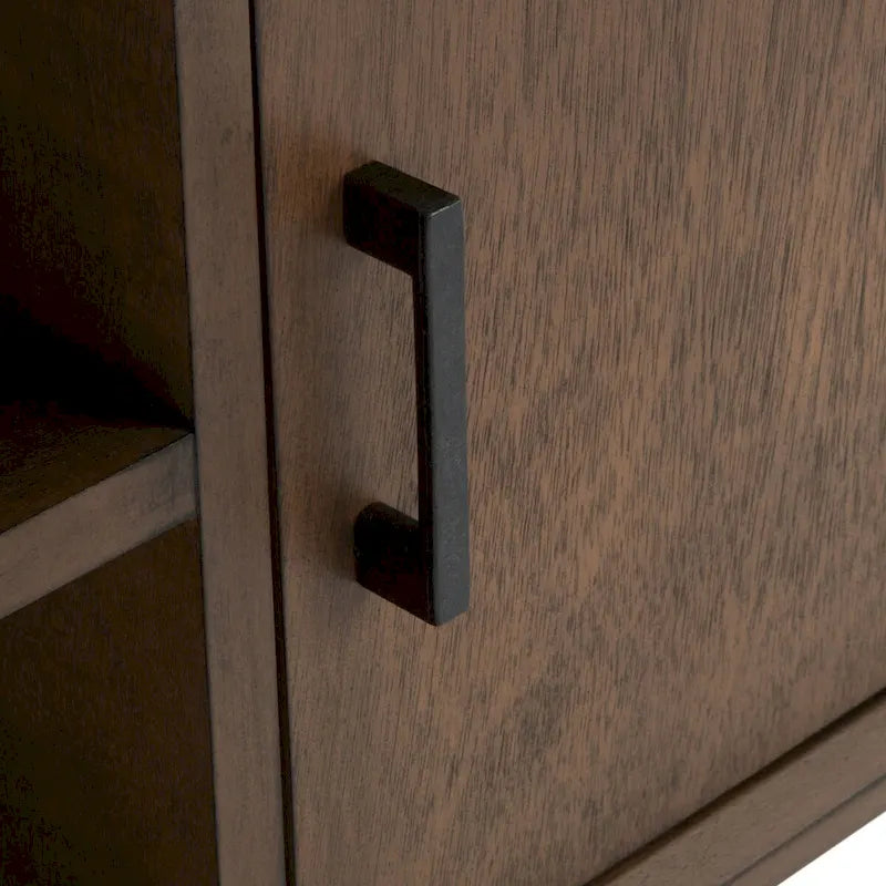 SAFAVIEH Maegan Mid-Century 47-inch Storage Media TV Stand - 47.3  W x 15.8  L x 20  H - 47Wx16Dx20H