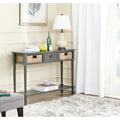 Console grise Edyth de SAFAVIEH - 44.5 x 13.4 x 31.5 - 45Wx13Dx32H