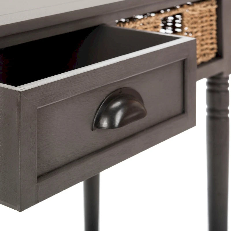 Console grise Edyth de SAFAVIEH - 44.5 x 13.4 x 31.5 - 45Wx13Dx32H