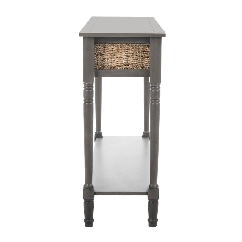 Console grise Edyth de SAFAVIEH - 44.5 x 13.4 x 31.5 - 45Wx13Dx32H