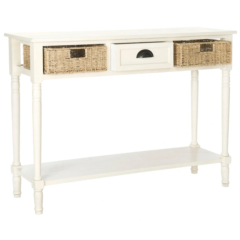 Console grise Edyth de SAFAVIEH - 44.5 x 13.4 x 31.5 - 45Wx13Dx32H