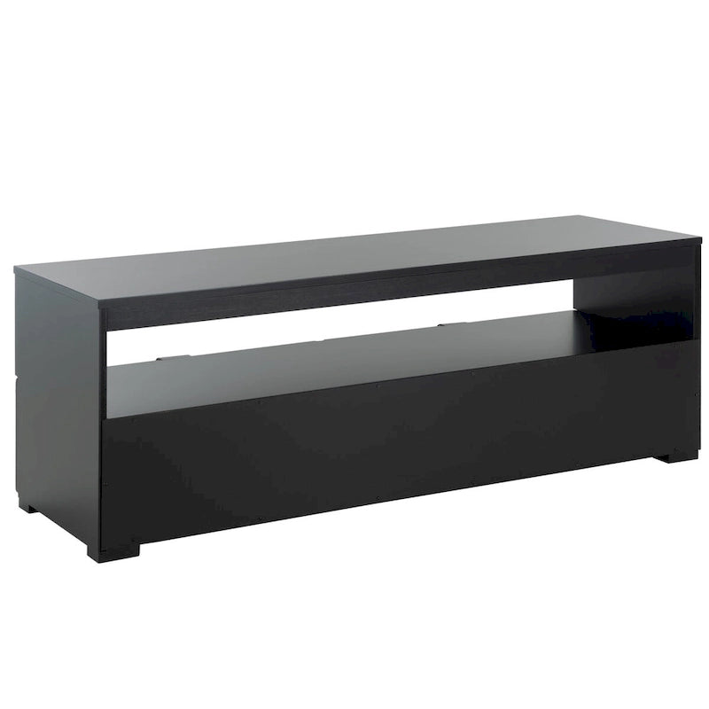 SAFAVIEH Kaitlyn 2-Drawer 1-Shelf Entertainment Media Stand (Fits Up To 55  Flatscreen TV) - 48Wx16Dx17H
