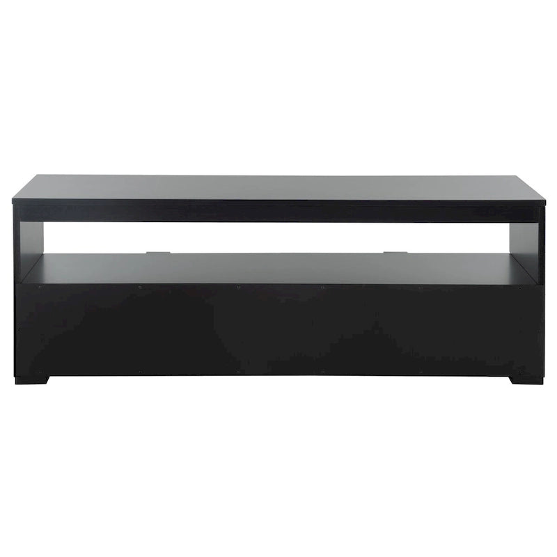 SAFAVIEH Kaitlyn 2-Drawer 1-Shelf Entertainment Media Stand (Fits Up To 55  Flatscreen TV) - 48Wx16Dx17H