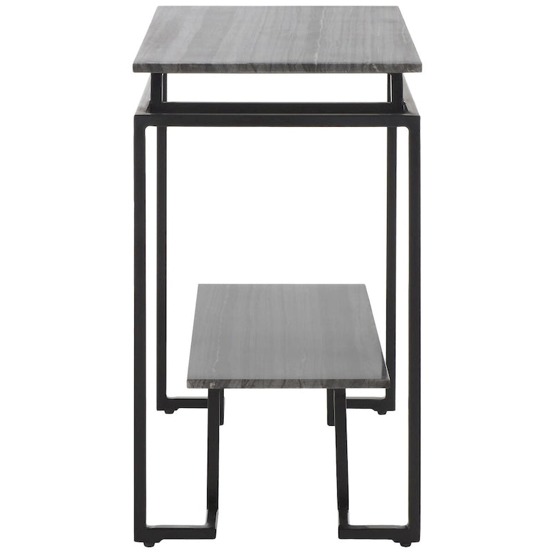 SAFAVIEH Malvina Single Shelf Rectangle Accent Table - 24  L x 14  D x 24  H - 24Wx14Dx24H