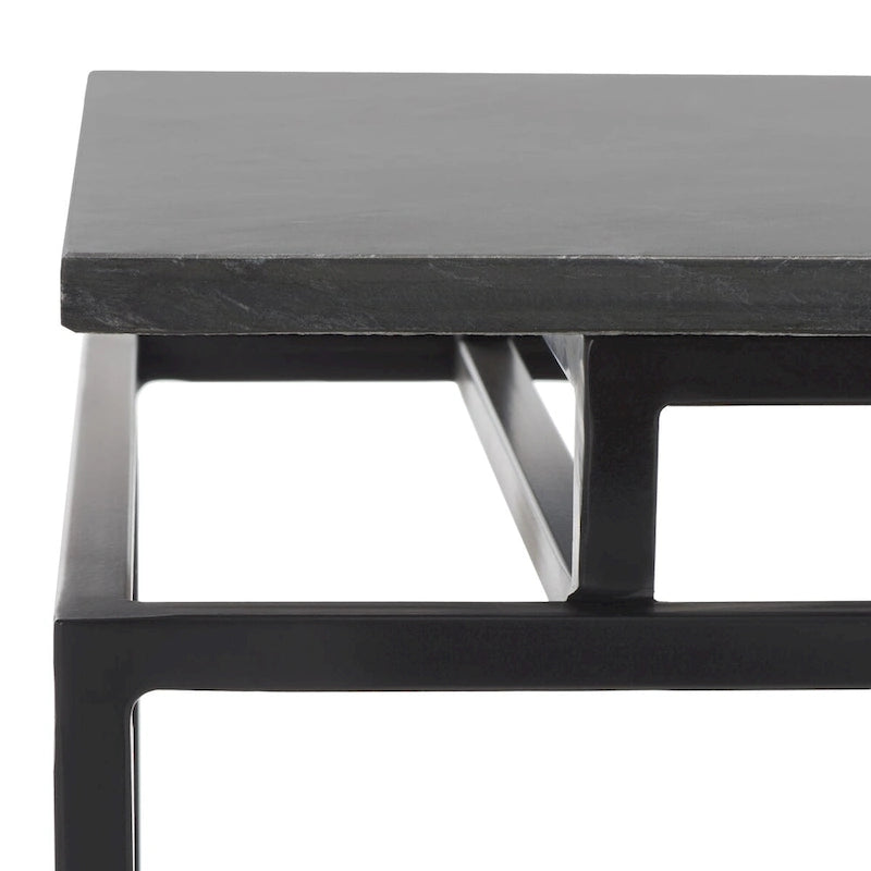 SAFAVIEH Malvina Single Shelf Rectangle Accent Table - 24  L x 14  D x 24  H - 24Wx14Dx24H
