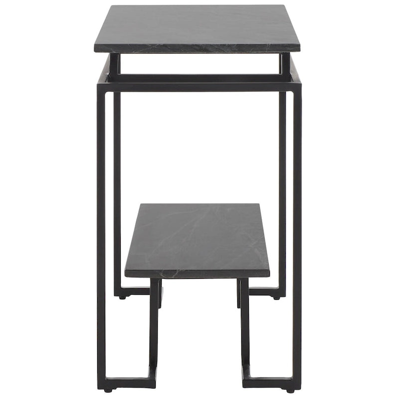 SAFAVIEH Malvina Single Shelf Rectangle Accent Table - 24  L x 14  D x 24  H - 24Wx14Dx24H