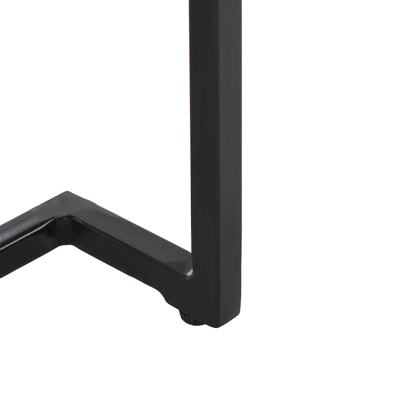 SAFAVIEH Malvina Single Shelf Rectangle Accent Table - 24  L x 14  D x 24  H - 24Wx14Dx24H