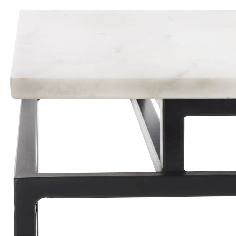 SAFAVIEH Malvina Single Shelf Rectangle Accent Table - 24  L x 14  D x 24  H - 24Wx14Dx24H
