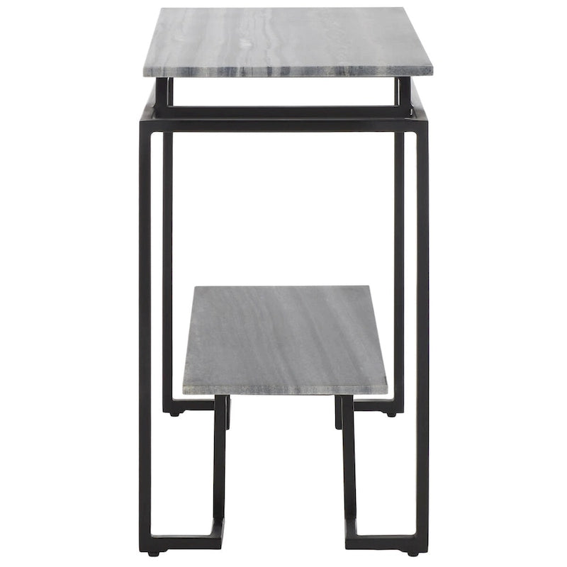 SAFAVIEH Malvina Single Shelf Rectangle Accent Table - 24  L x 14  D x 24  H - 24Wx14Dx24H