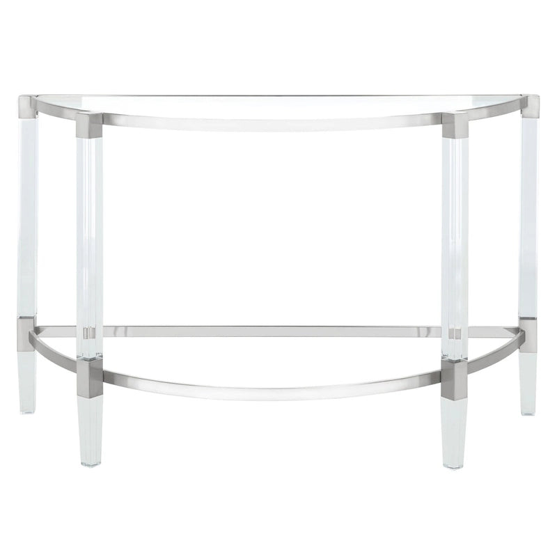 SAFAVIEH Couture Gunel Acrylic Console Table - 47.2  W x 17.7  L x 28.7  H - 47Wx18Dx29H