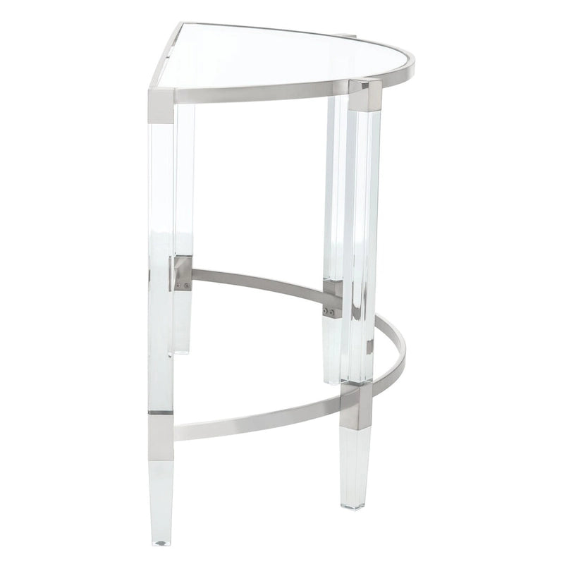 SAFAVIEH Couture Gunel Acrylic Console Table - 47.2  W x 17.7  L x 28.7  H - 47Wx18Dx29H