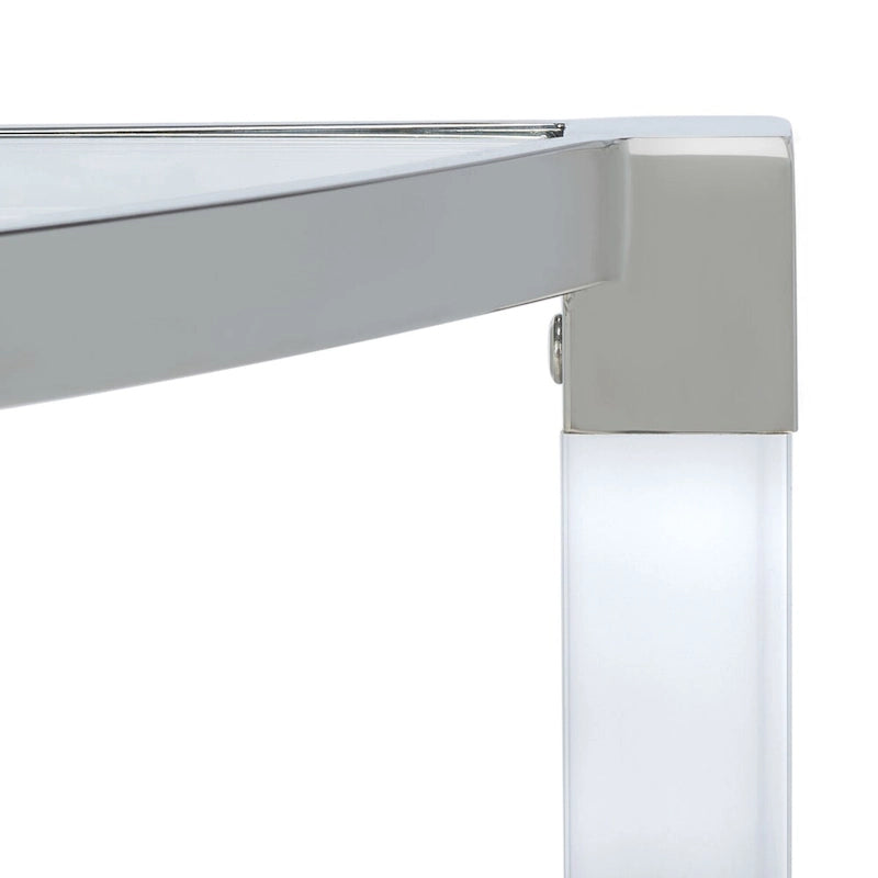 SAFAVIEH Couture Gunel Console en Acrylique - 47,2 La x 17,7 P x 28,7 H - 47La x 18P x 29H
