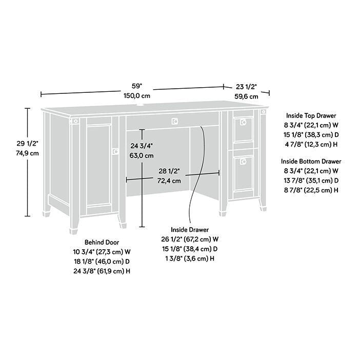Carson Forge Collection Computer Desk