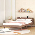 Modern Design Twin Size Platform Bed Frame with Built-in USB Ports