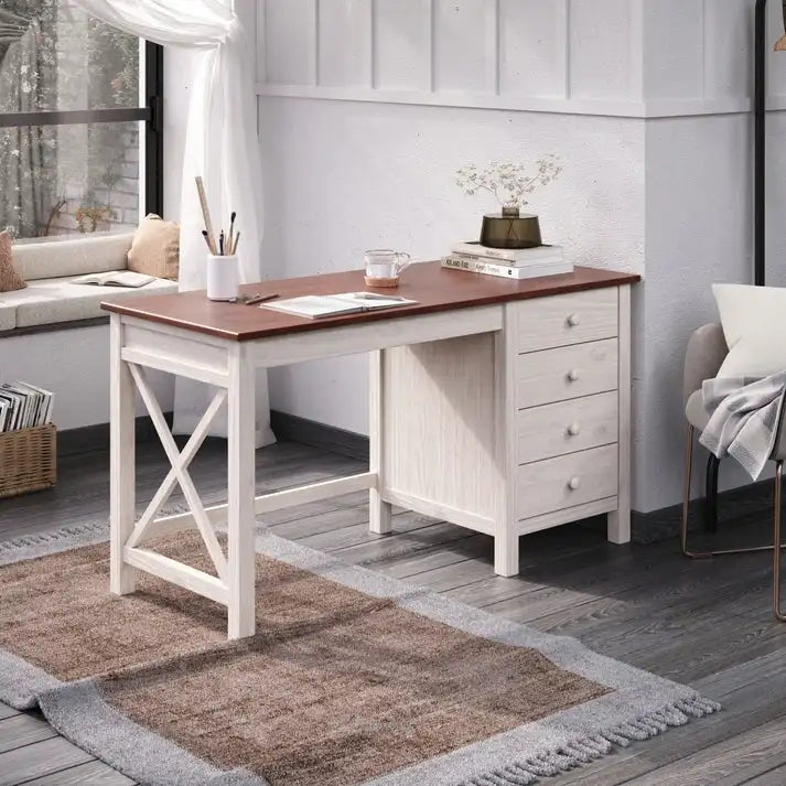 Wood Dressing Table Vanity Makeup Large Corona