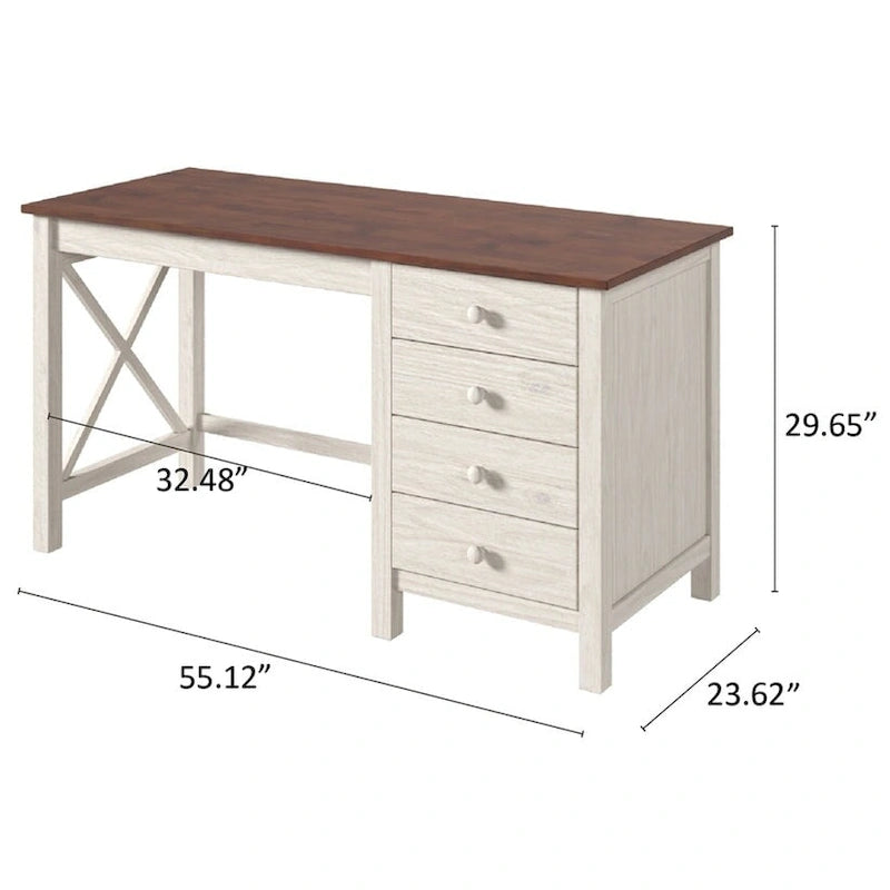 Wood Dressing Table Vanity Makeup Large Corona