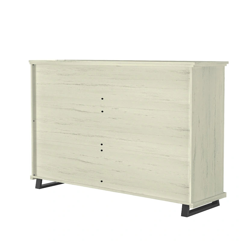 Farmhouse 4-Piece Bedroom Set - 2 Nightstand, 1 Chest and 1 Dresser