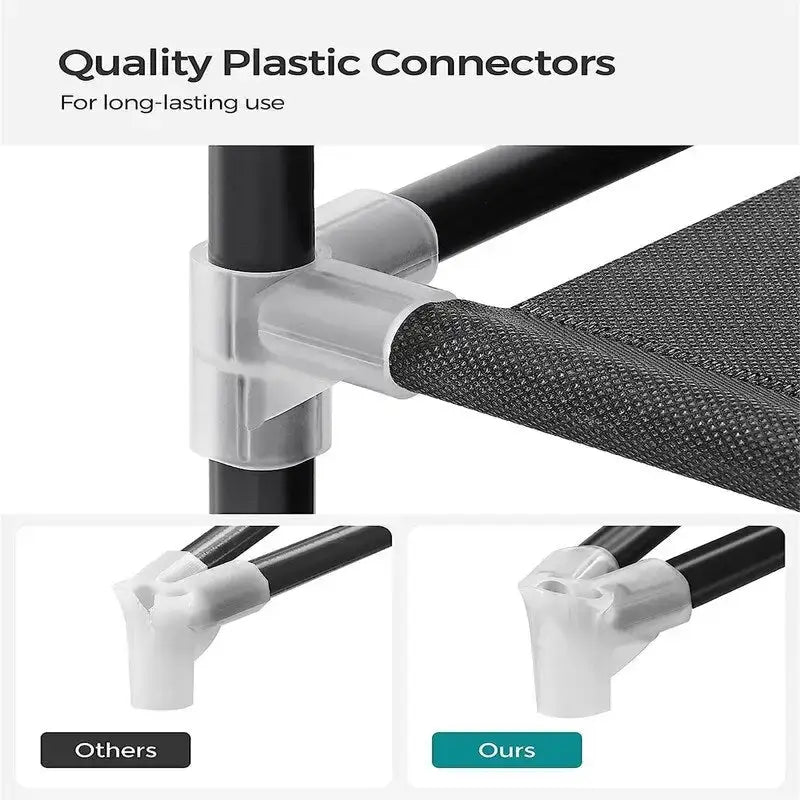 Clothes Storage Organizer with 6 Shelves - 17.7D x 34.6W x 66.1H