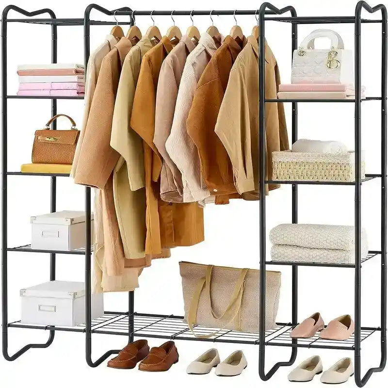 Portable Closet Wardrobe - 15.36 D x 49.2 W x 62.99 H