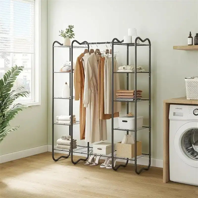 Portable Closet Wardrobe - 15.36 D x 49.2 W x 62.99 H