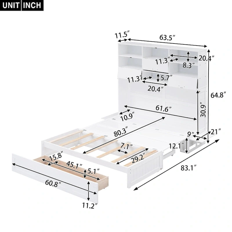 Queen Size Murphy Bed