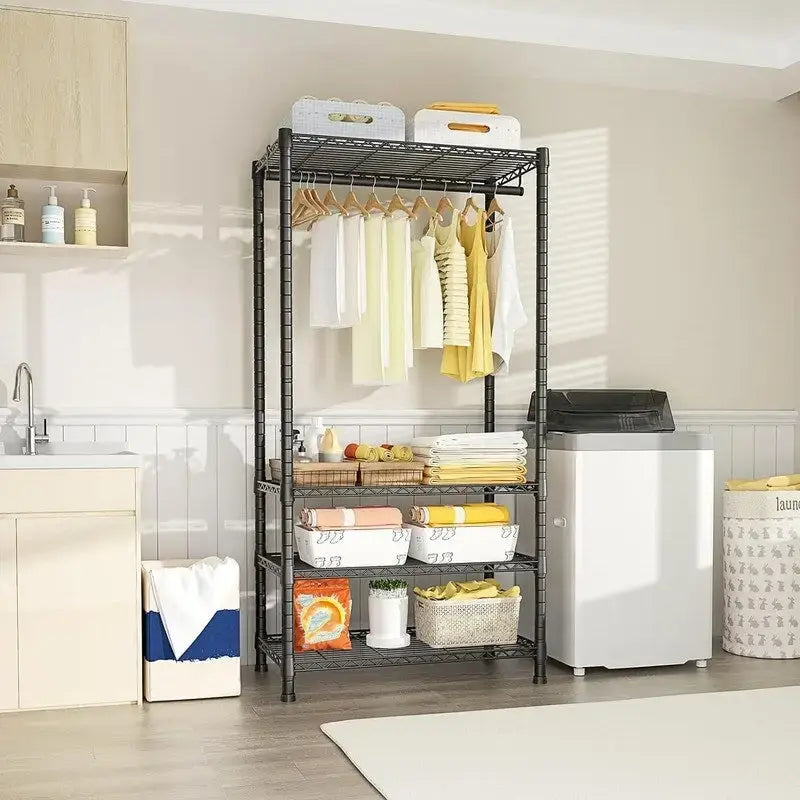 Heavy Duty Clothes Rack - 14D x 30W x 74.2H