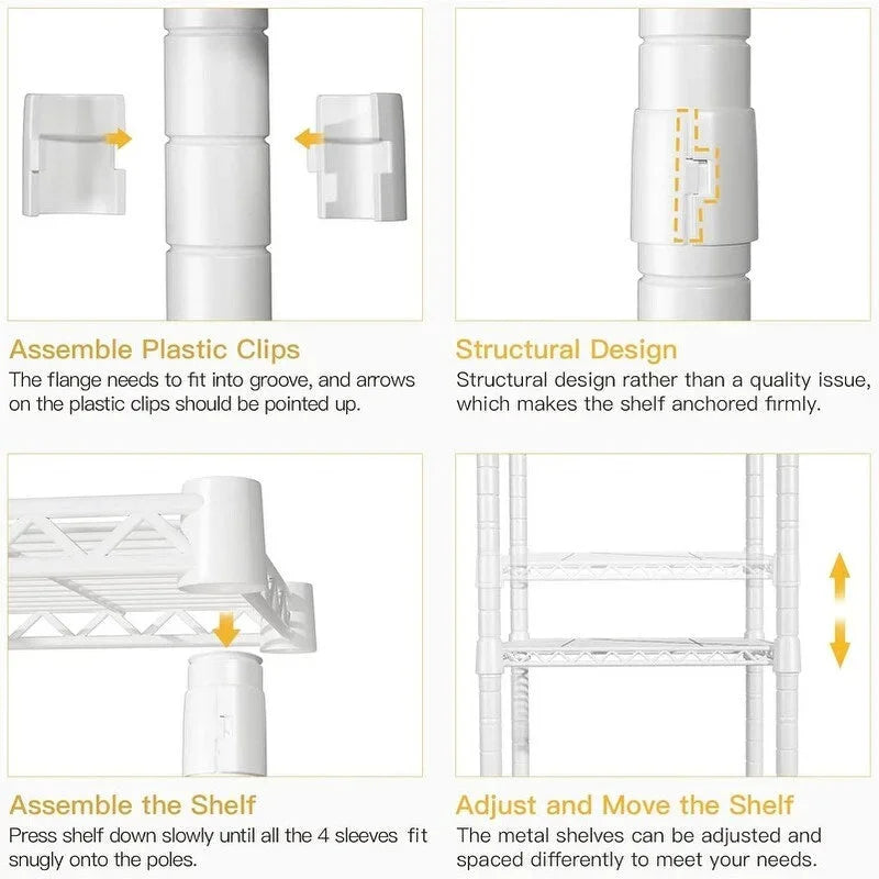 Heavy Duty Clothes Rack - 14D x 30W x 74.2H