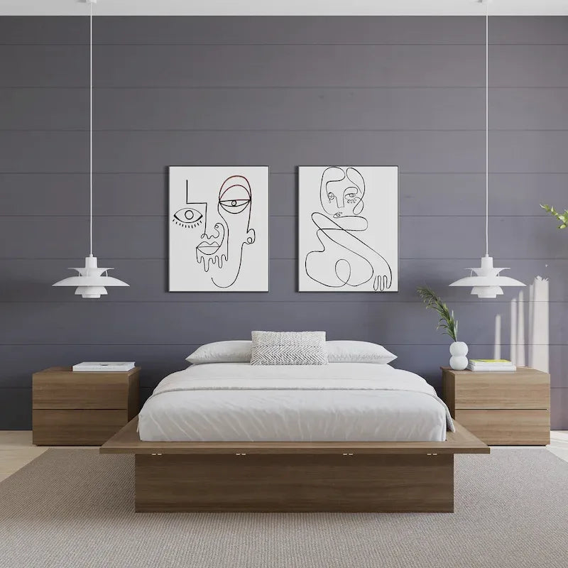 Malibu Platform Bed Frame