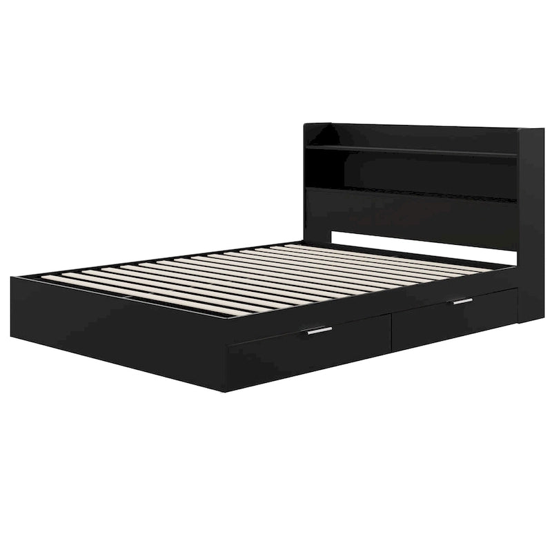 Hunter Platform Bed with Headboard