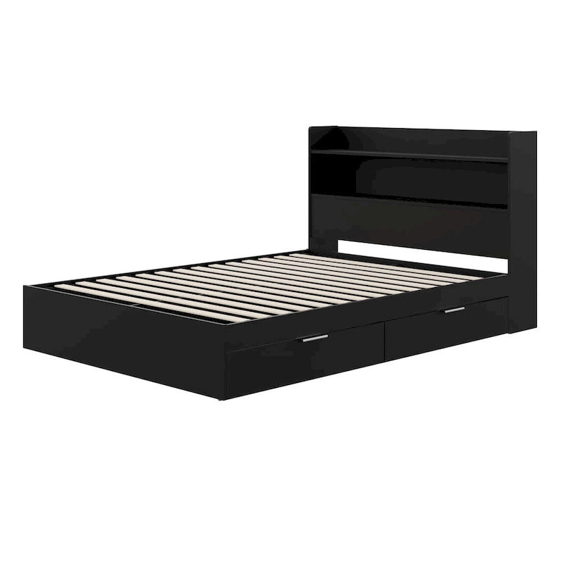 Hunter Platform Bed with Headboard
