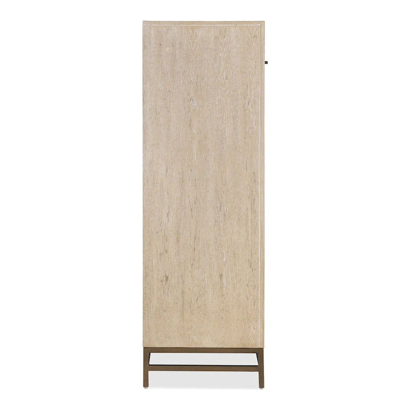 Furniture of America Drayden Transitional Oak Solid Wood 6-Piece Bedroom Set