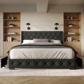 Olympia Full Tufted Upholstered Storage Platform Bed