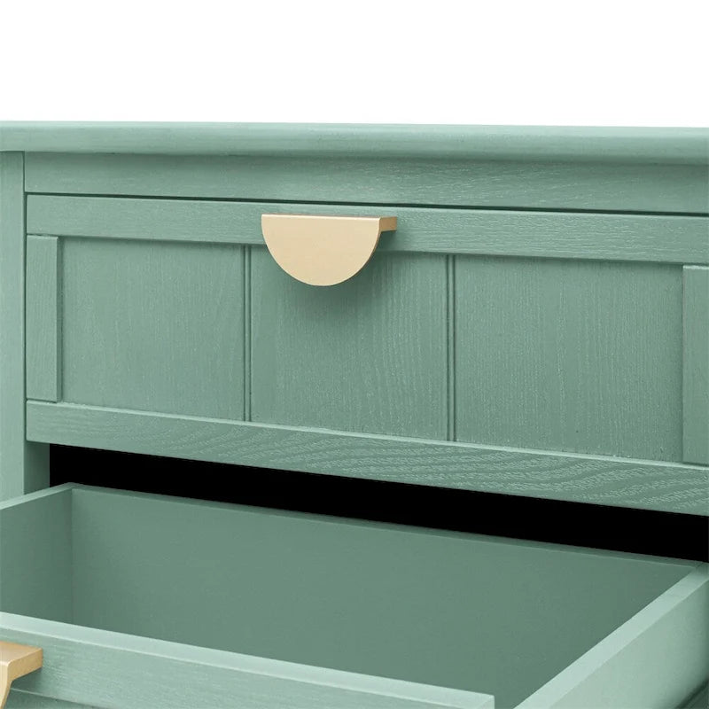 2 Drawer Side Table, American Style Nightstand