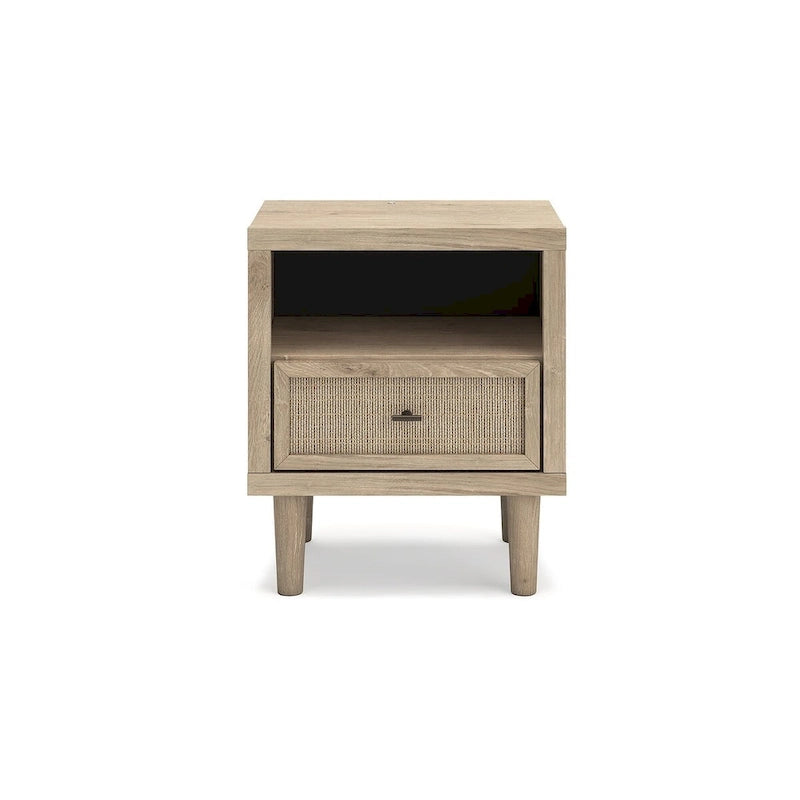 Signature Design by Ashley Cielden Brown Panel Headboard with 2 Nightstands