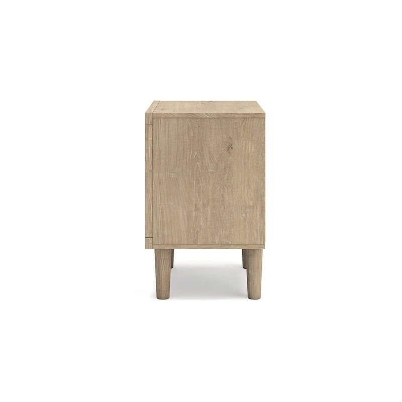 Signature Design by Ashley Cielden Brown Panel Headboard with 2 Nightstands