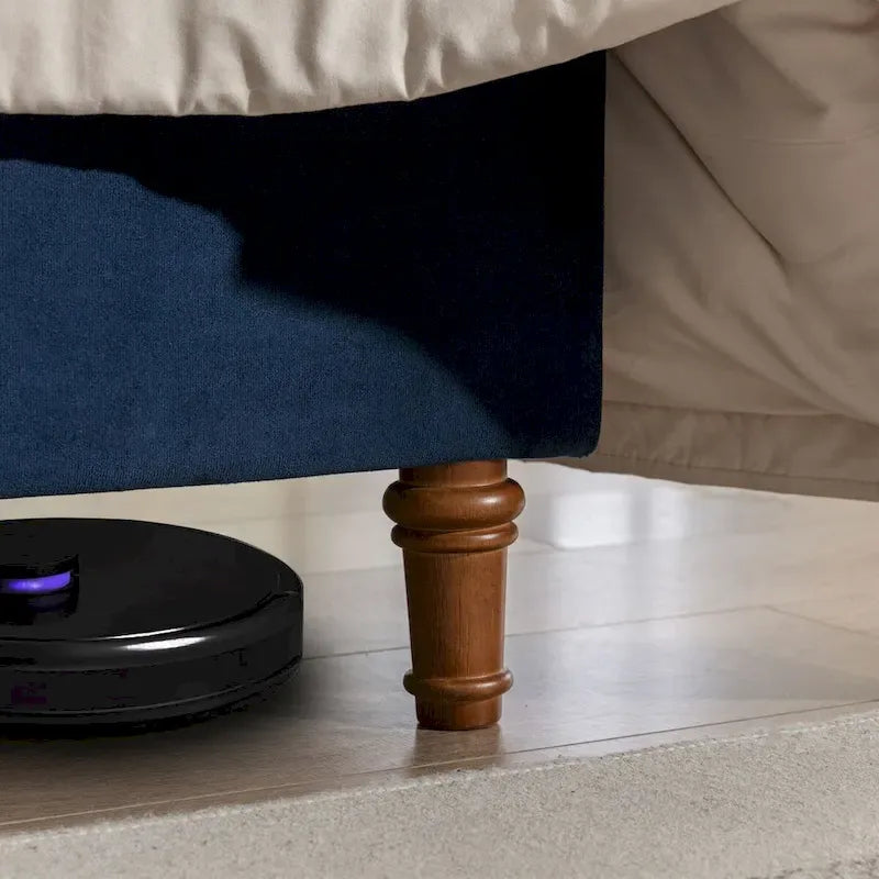 CUSchoice 54  High Headboard Upholstered Queen/King Bed (No Box Spring Needed)