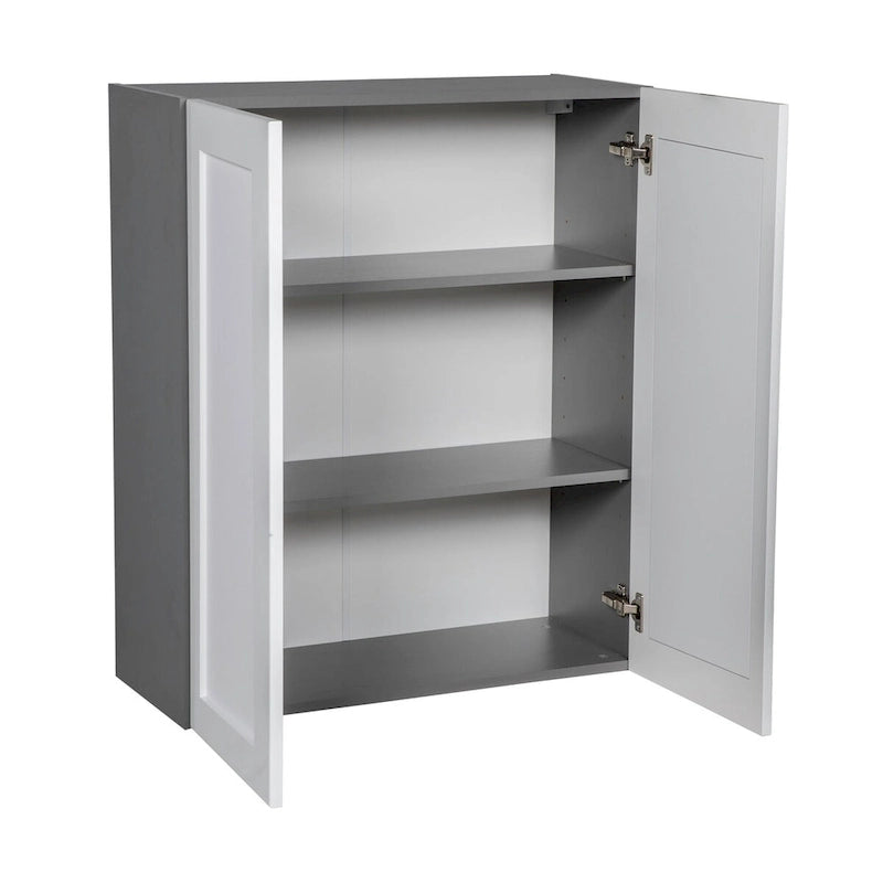 36  x 36  Wall Cabinet-Double Door-Grey - 36 x 36 x 12