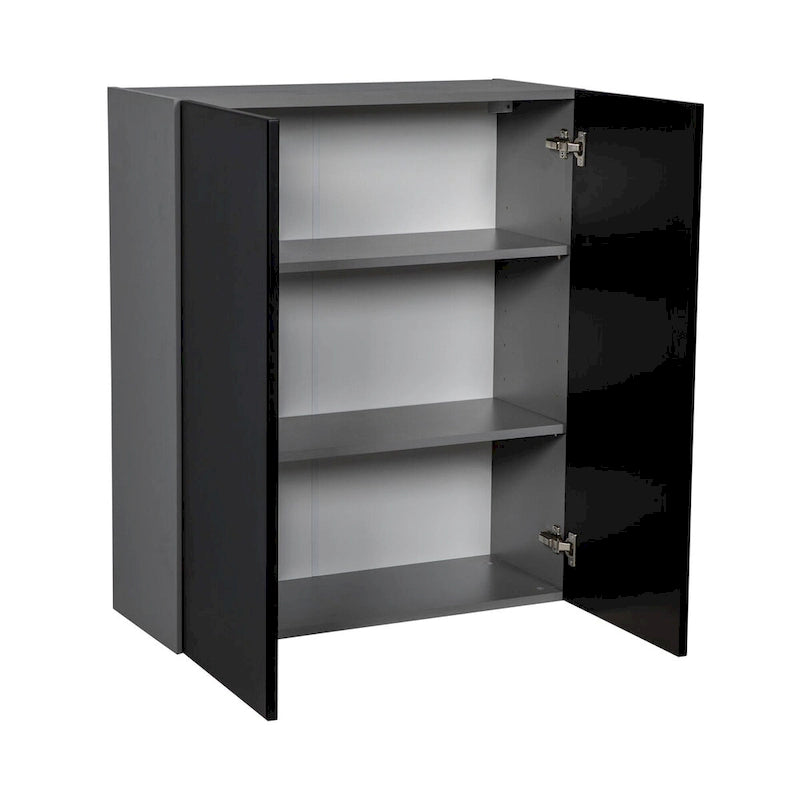 36  x 36  Wall Cabinet-Double Door-Grey - 36 x 36 x 12