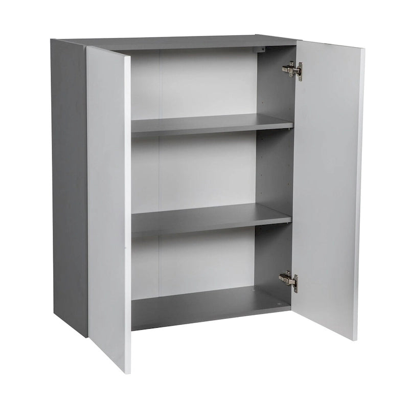 36  x 36  Wall Cabinet-Double Door-Grey - 36 x 36 x 12