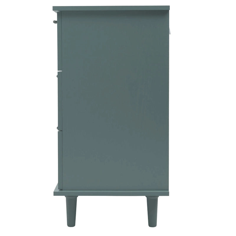 7 Drawer Cabinet American Furniture Suitable for Bedroom - N/A