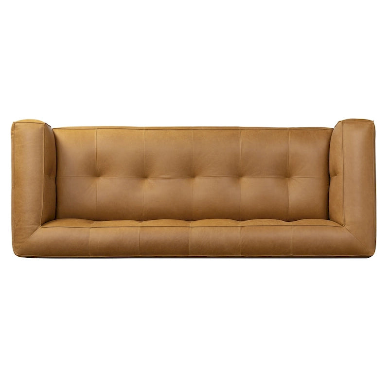 Poly & Bark Capa 92  Sofa - Full Grain Genuine Italian Leather