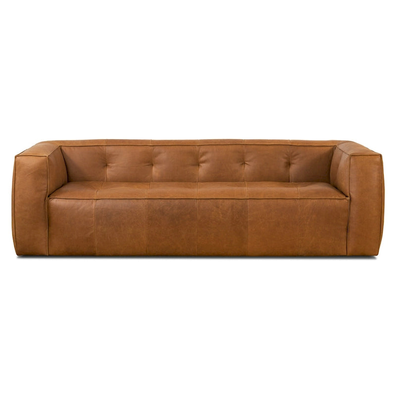 Poly & Bark Capa 92  Sofa - Full Grain Genuine Italian Leather