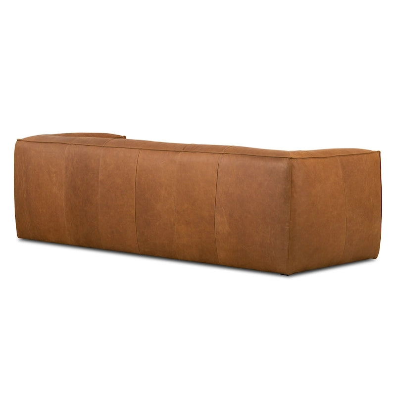 Poly & Bark Capa 92  Sofa - Full Grain Genuine Italian Leather