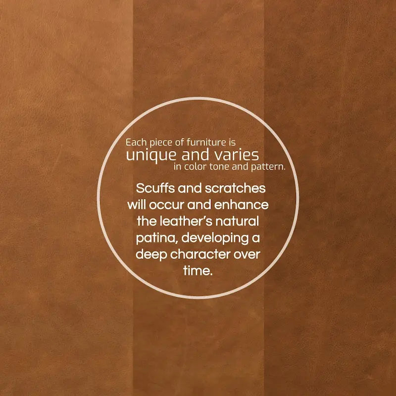 Poly & Bark Capa 92  Sofa - Full Grain Genuine Italian Leather