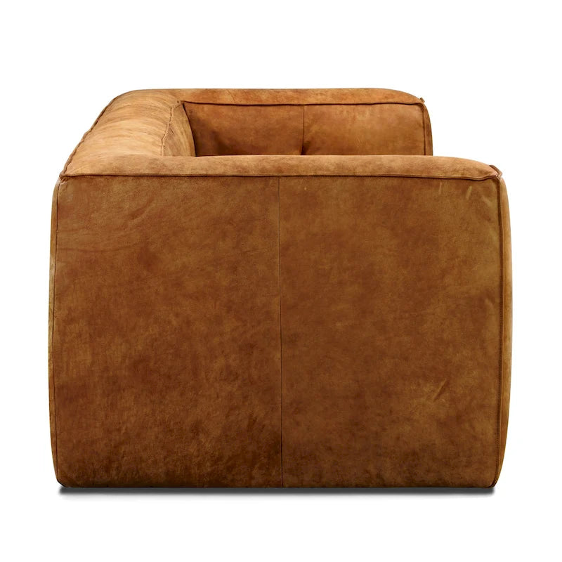 Poly & Bark Capa 92  Sofa - Full Grain Genuine Italian Leather