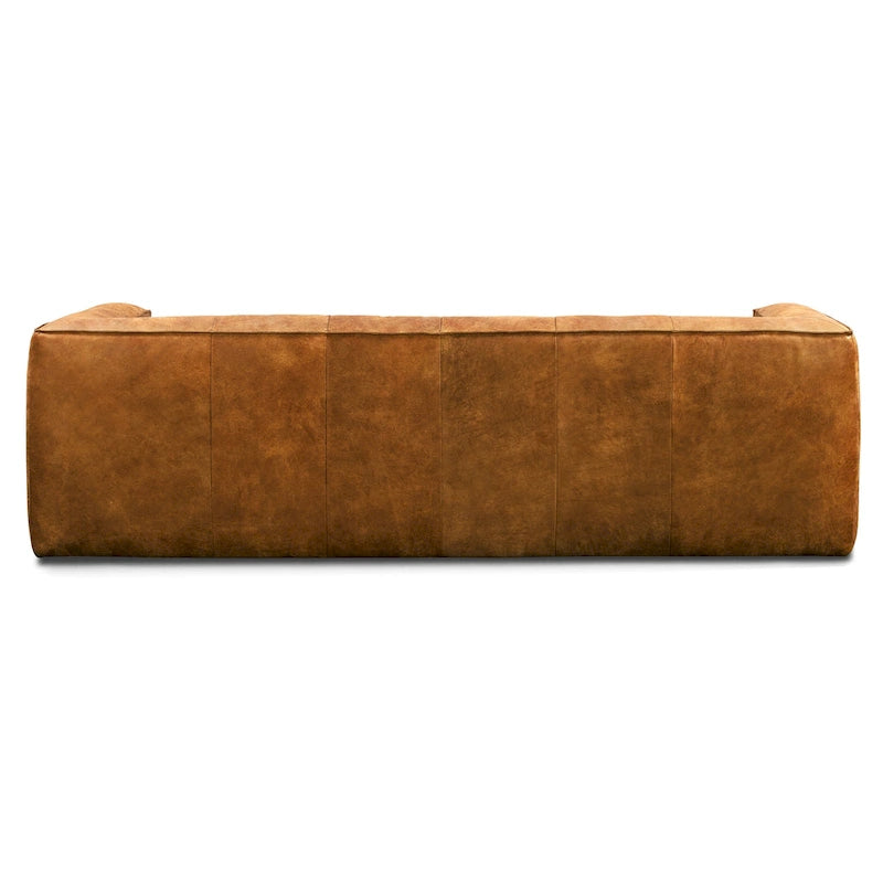Poly & Bark Capa 92  Sofa - Full Grain Genuine Italian Leather