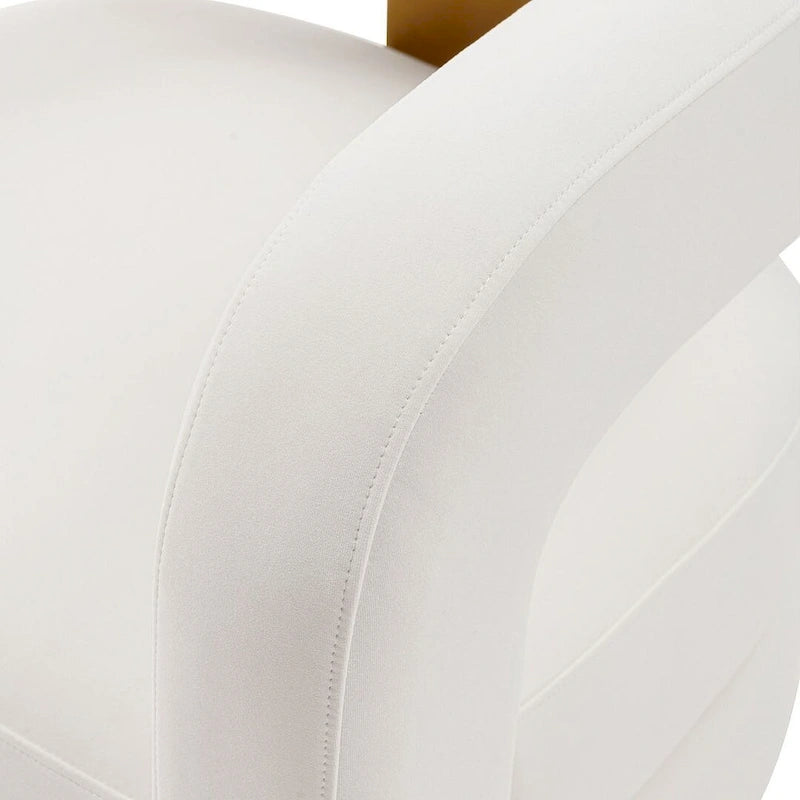 Manhattan Comfort Modern Amirah Velvet Accent Chair Set of 2