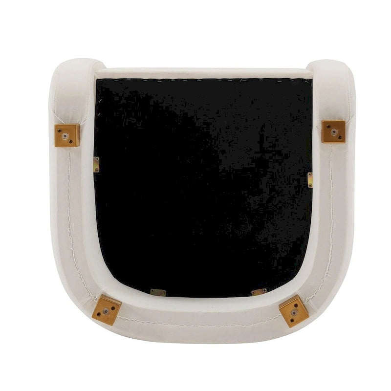 Manhattan Comfort Modern Amirah Velvet Accent Chair Set of 2