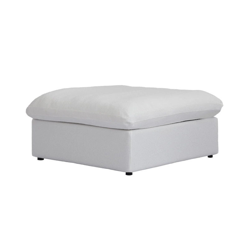 U Shape Couches for Living Room, 6-Seats Modular Convertible Sectional Sofa Couch